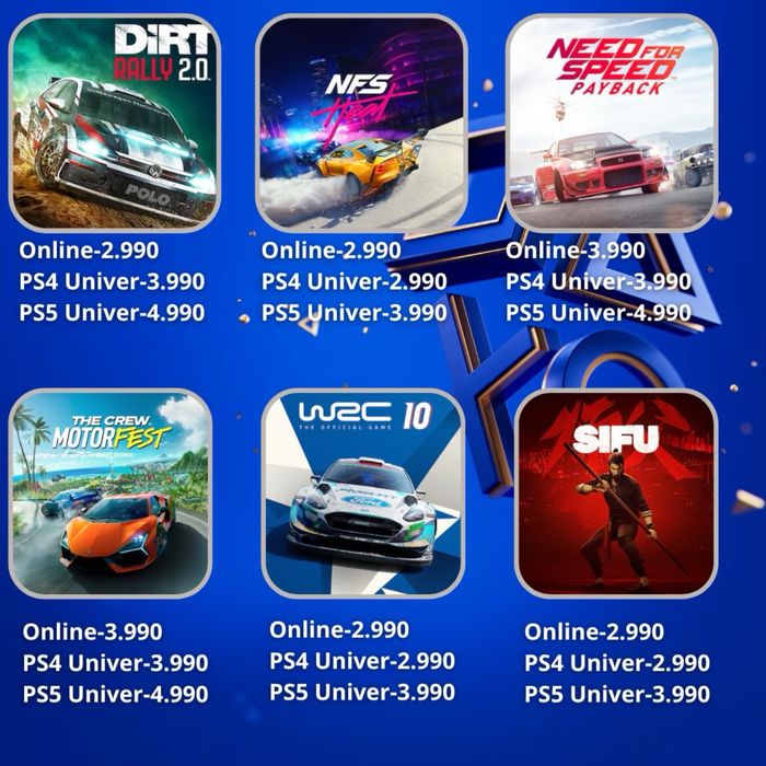 продажа игр на ps4/ps5 , игры на ps5