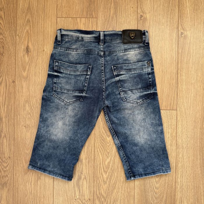 Дънкови къси панталони тип Philipp Plein