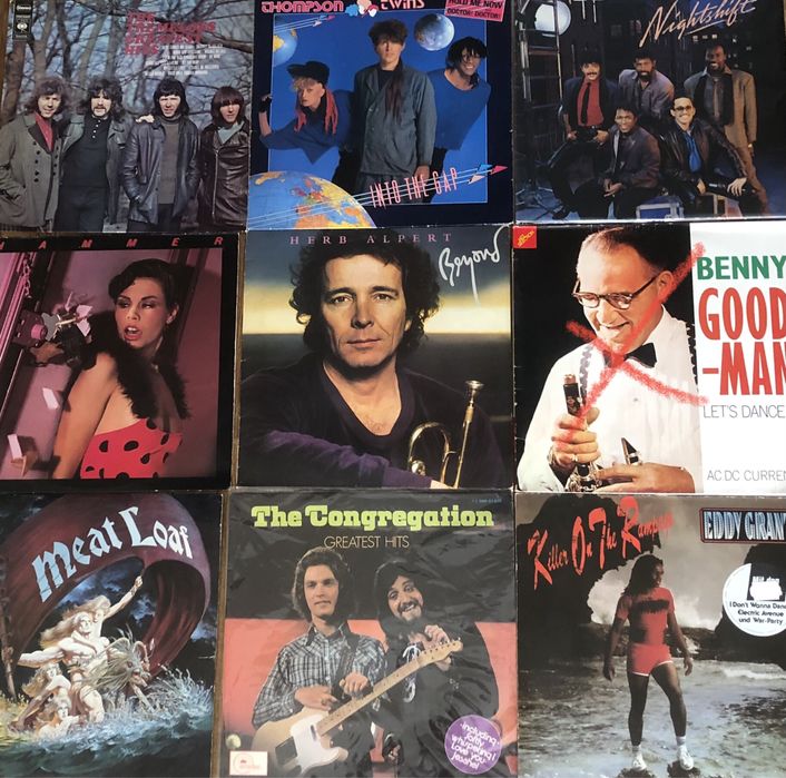 Виниловые пластинки разные жанры