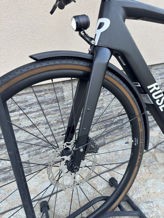 Електрически карбонов gravel велосипед Rose Backroad+ размер: 28/52см