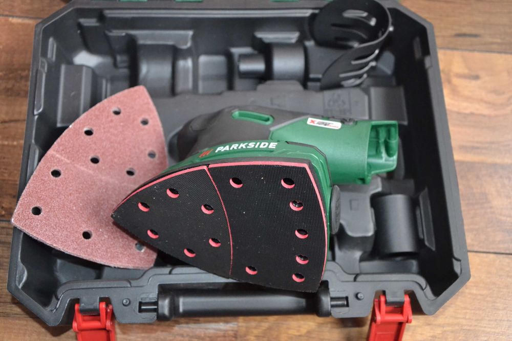 Нов акумулаторен виброшлайф Parkside 12V