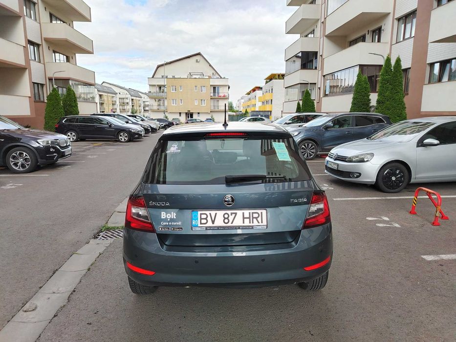 De vânzare/inchiriere Skoda Fabia 2019 pretabila Bolt/Uber – consum mic
