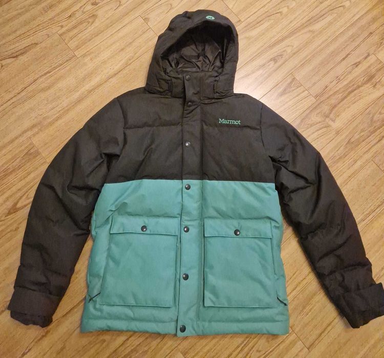 Geaca puf natural Marmot 750 cuin, masura M, noua, originala
