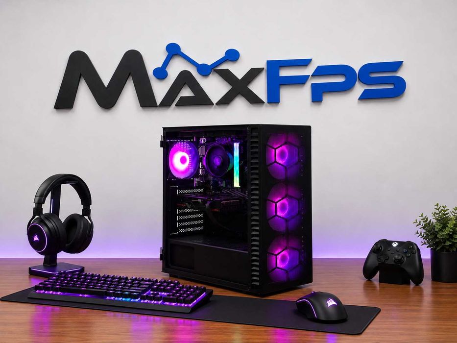 RX 6600 8GB, Ryzen 5 5500, 16GB RAM, Гаранция! Геймърски компютър!