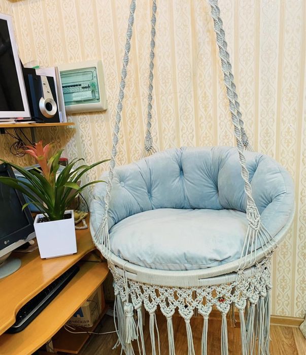 Гамак качеля ручная работа
