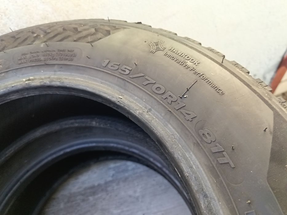 Anvelope MS iarna 165 70 14 hankook 2023 6mm