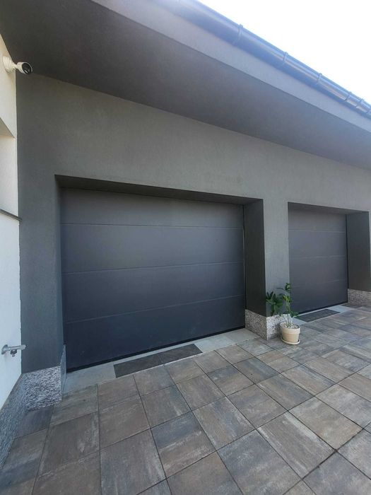 Usa de garaj izolata XPT 3000L/2350H Antracit MAT pe STOC! Livrare pe loc!