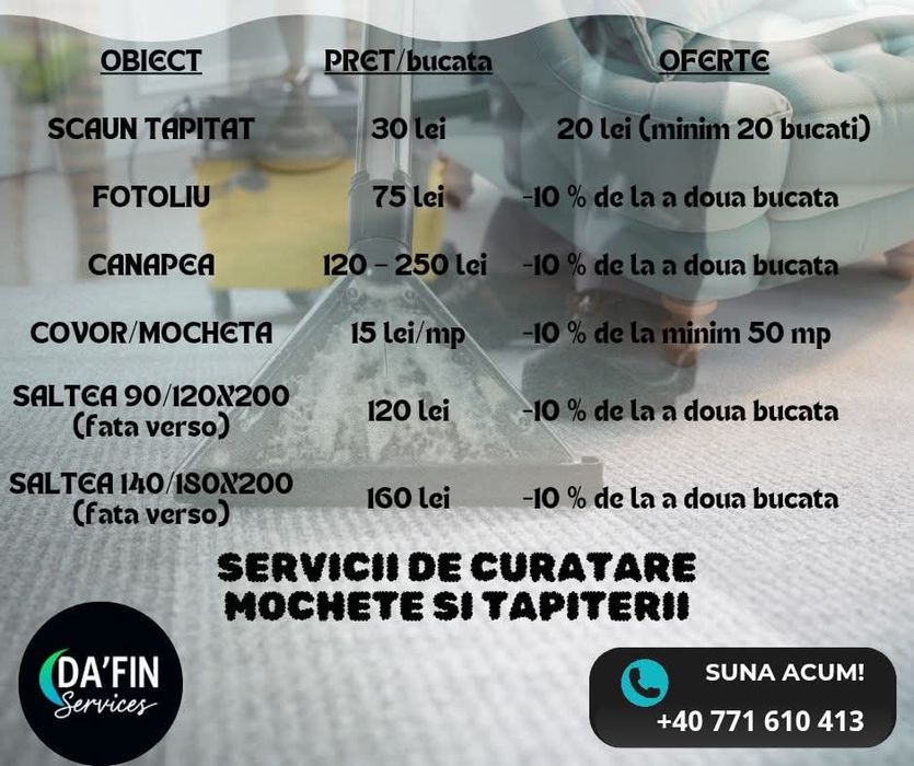 Servicii de curățenie
