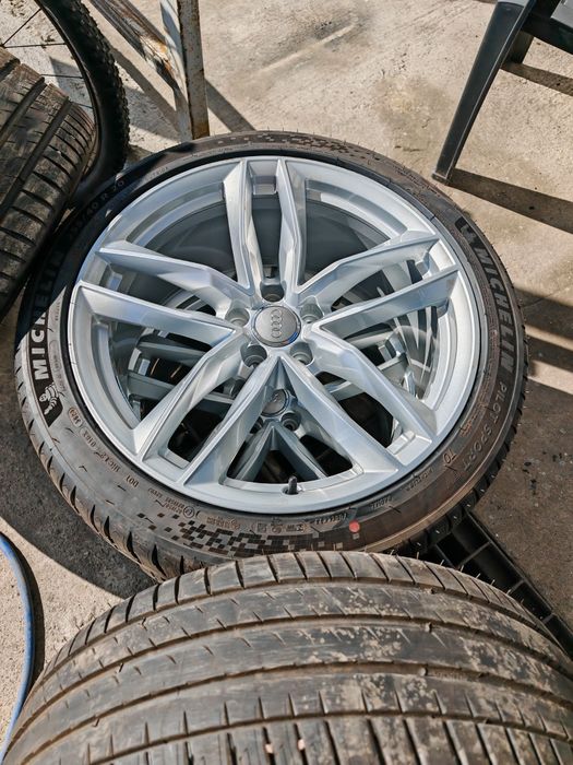 Jante  Audi R20 originale echipate cu anvelope Michelin /255 40 R20 /Anvelope de vară 6.5 mm