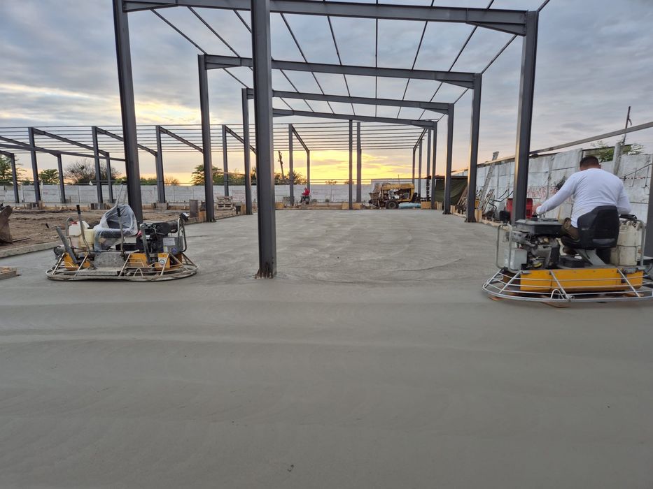 Turnare beton finisat elicooterizat