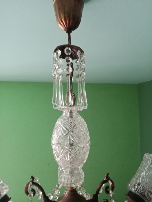 Люстра хрустальная СССР