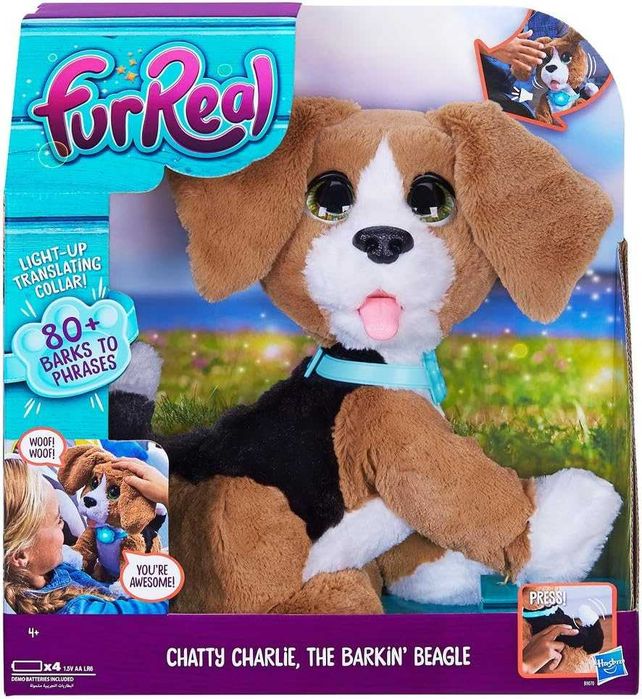 FurReal Friends Интерактивна играчка куче, санбернар