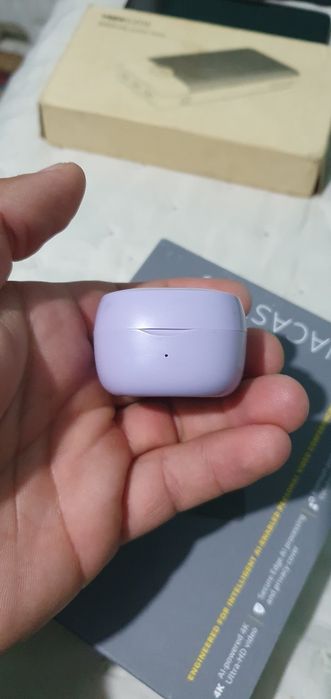 Căști wireless Băsescu mov