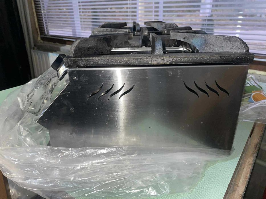 Газов котлон професионален с две горелки