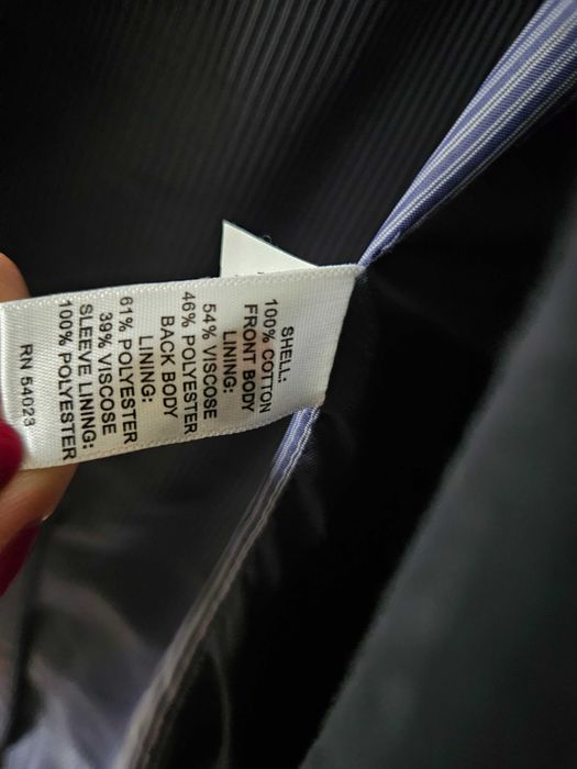 Мъжко сако Banana Republic L – tailored fit, райе