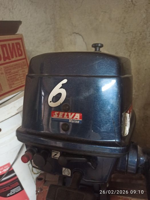 Извънбордов двигател за лодка Selva Capri 6hp за части