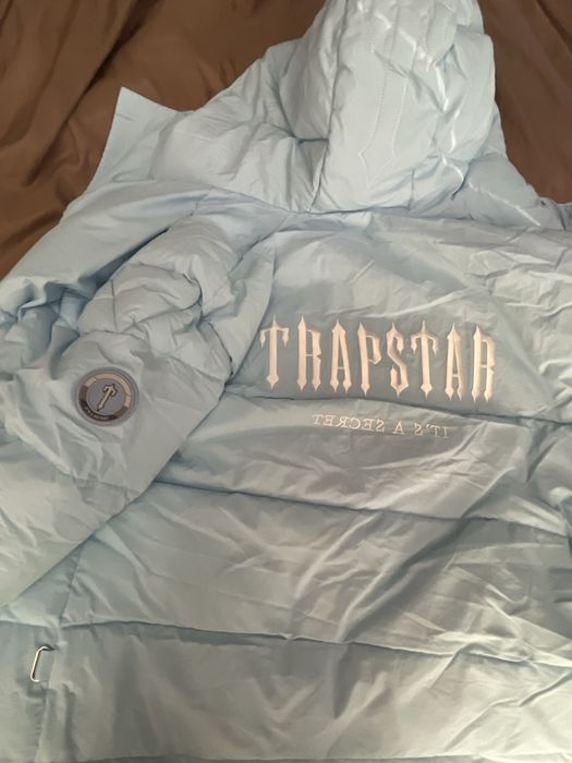 Trapstar ITS A SECRET Puffer Jacket  Ice Blue