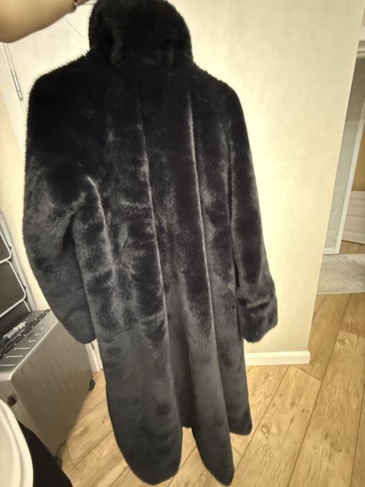 Эко Шуба черный бриллиант