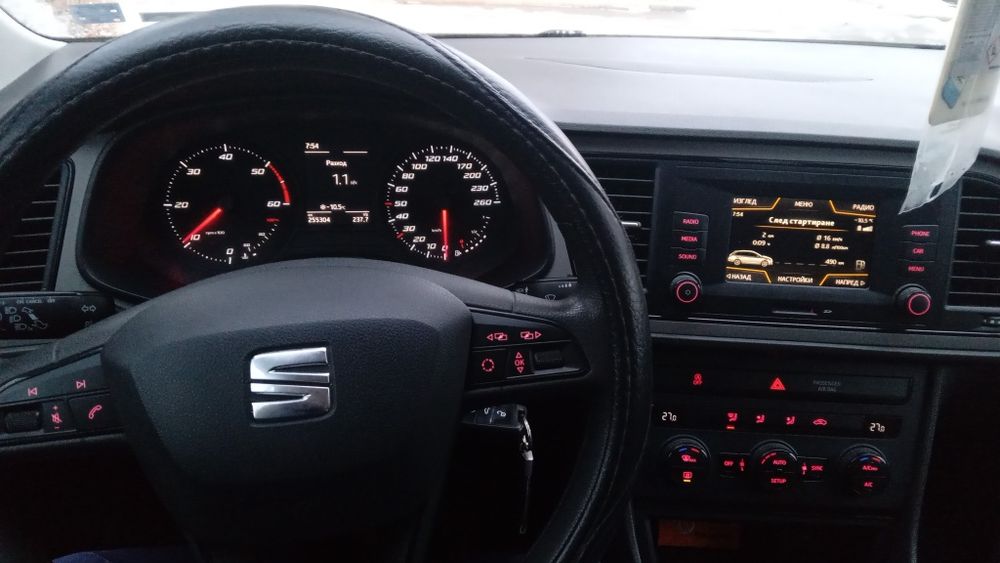 Seat Leon ST, 1.6 tdi- common rail, 110 hp, код на двигател CXXB.