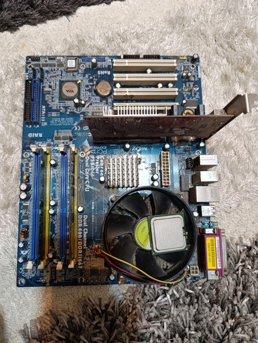 Комплект материнская плата процессор видео карта