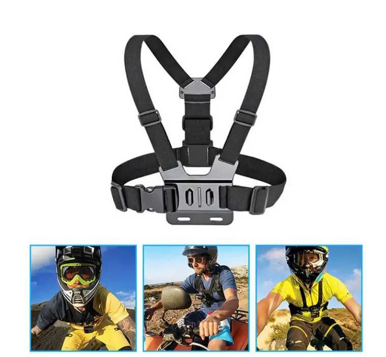 Sistem prindere pe piept Chest Mount, Pentru camera GoPro DJI insta360