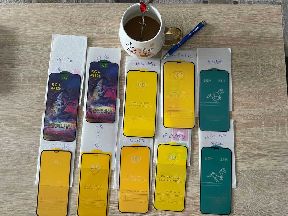  Folie sticla iPhone  11 12 13 14 15 16 17 Pro și Pro Max