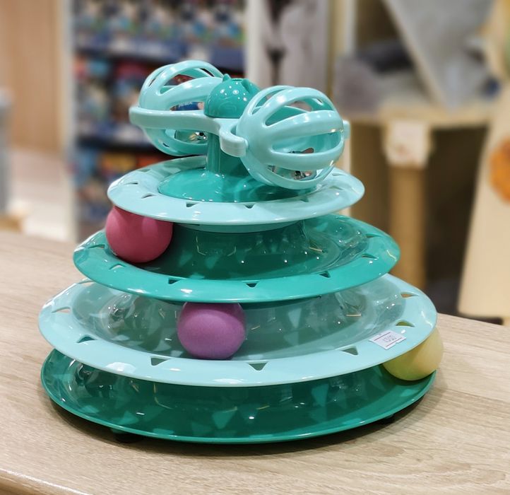 Игрушка для кошек трек с шариками,игрушки