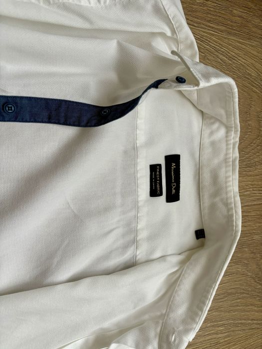 Camasa alba Massimo Dutti, marimea M, slim fit