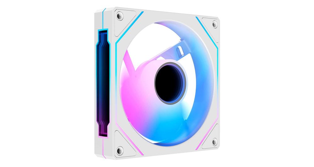 \ Вентилятор для корпуса Ocypus Gamma F12 WH ARGB Reverse Blade