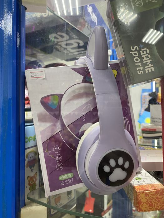 Наушники кошечка