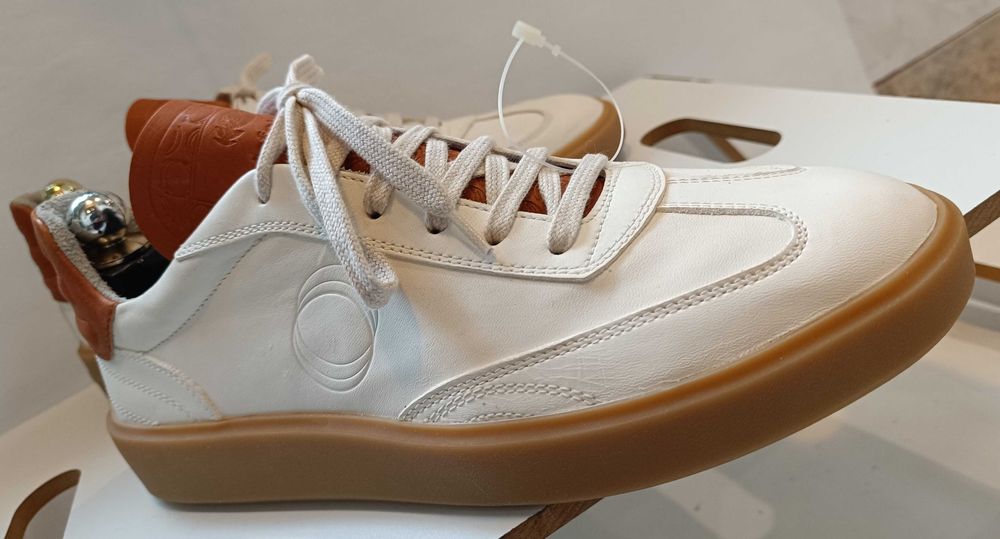 Pantofi sport casual 43 44 lucrati manual Pantofola D'Oro NOI piele