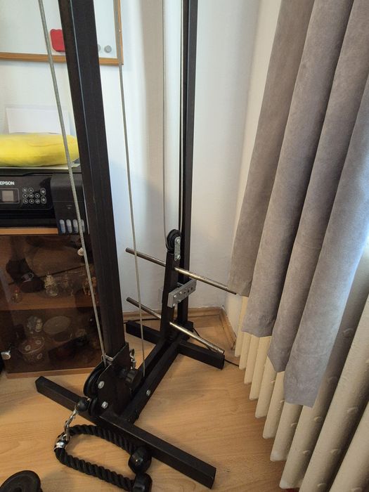 Aparat fitness ramat cu scripeti