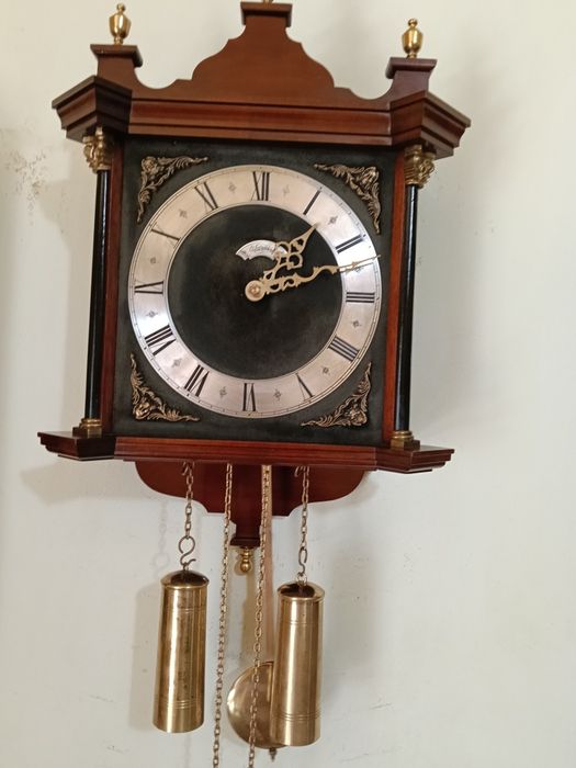 Ceas de perete cu pendul model olandez