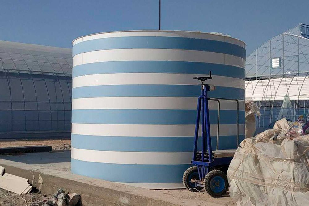 Polipropilen eko-baklar, yomkostlar 100 tonnagacha ichimlik suv uchun