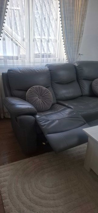 Canapea 3 locuri recliner +foltoliu