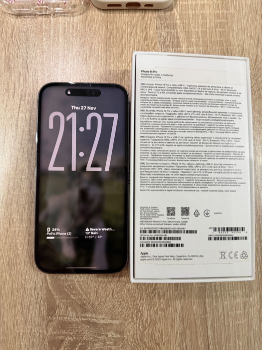 Iphone 14 Pro Deep Purple