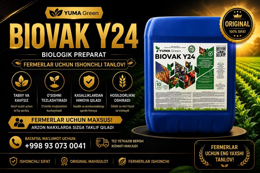 BIOVAK Y 24  AGRO maxsulot