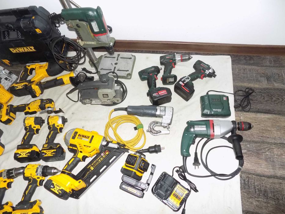 Scule  Metabo  ,  DeWalt  18V  , foarfeca de tabla TRUMPF