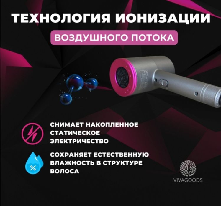 Фен для волос профессиональный