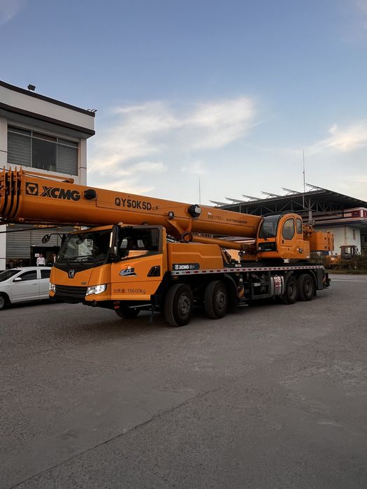 Xcmg 50 tonna sotuvda tayyor zoomlion avtokran