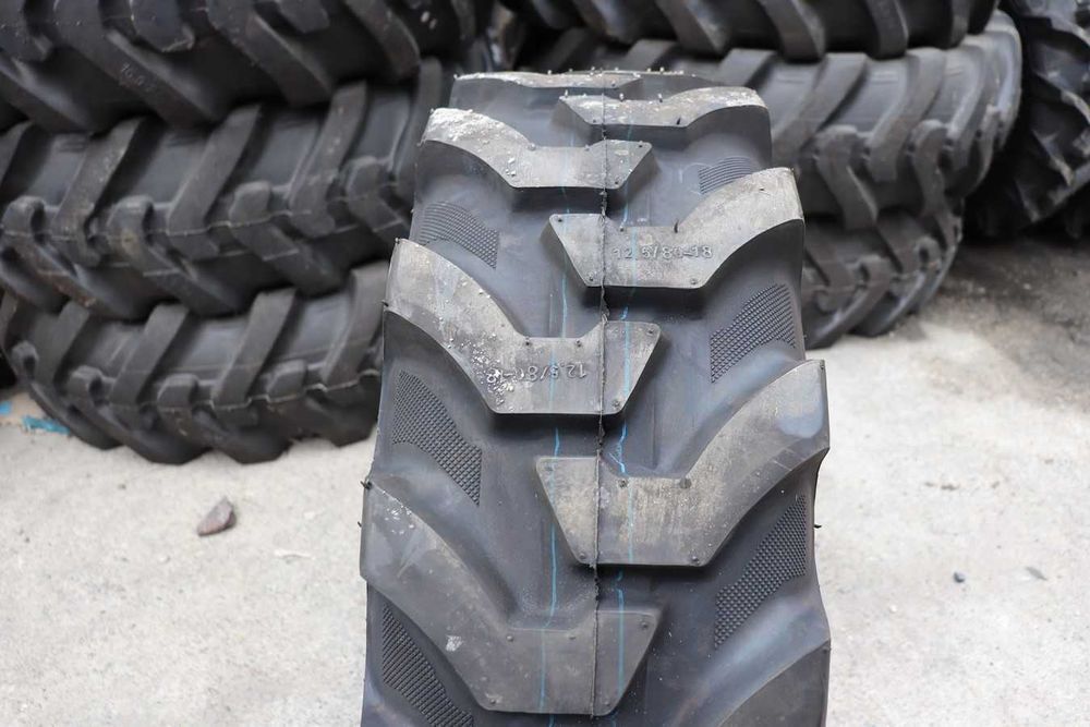 Cauciucuri noi 12.5/80-18 BRECKNER GERMANY 14 pliuri BULDO