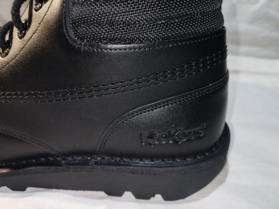 Удобни мъжки боти от естествена кожа KicKers №44