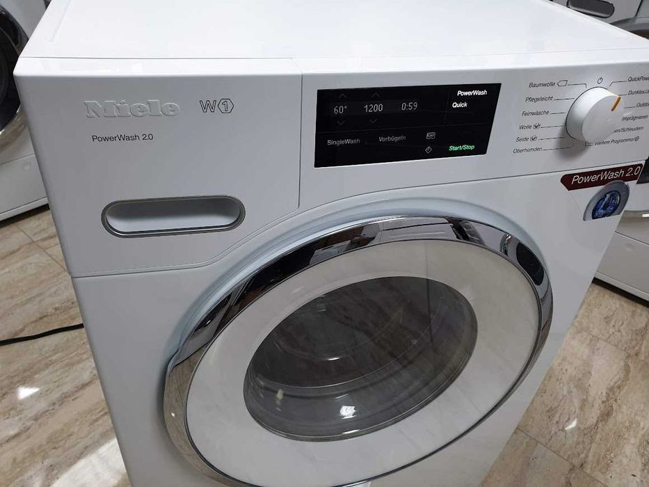 Miele W1 - PowerWash - Пералня Миеле 12м Гаранция