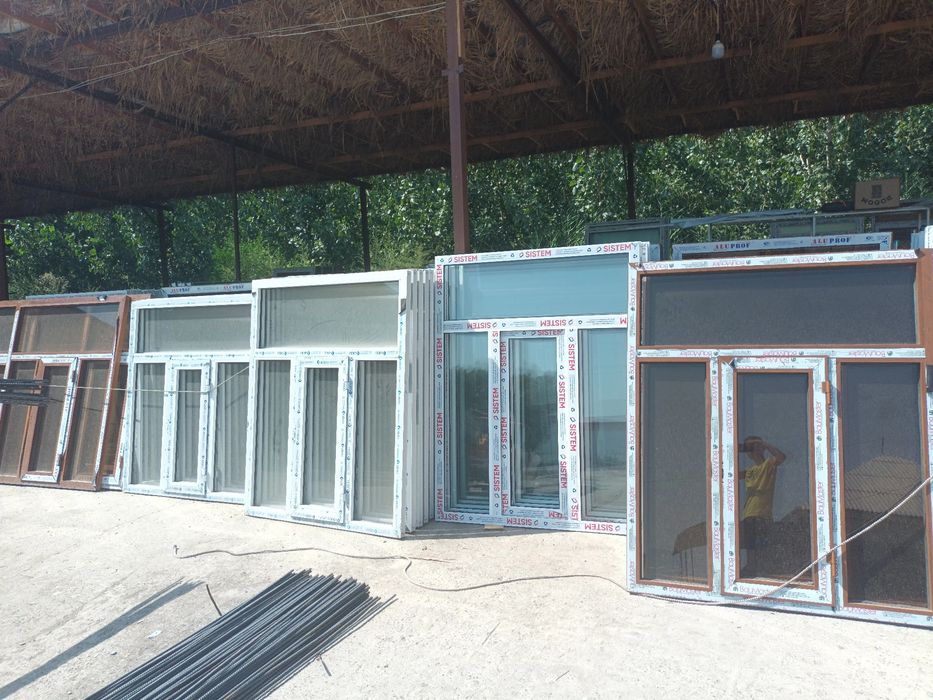 Акфа эшик ромлар тайёр бор