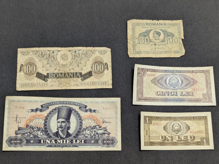 Bancnote vechi Romania, Germania și Austro Ungaria
