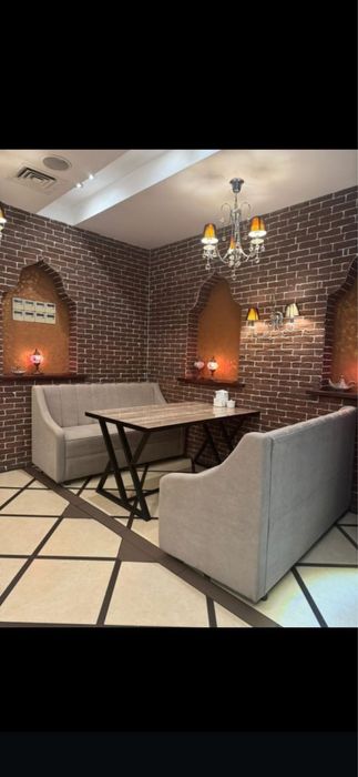 Кафе/ресторанға мебель | Диван, стол, кресло