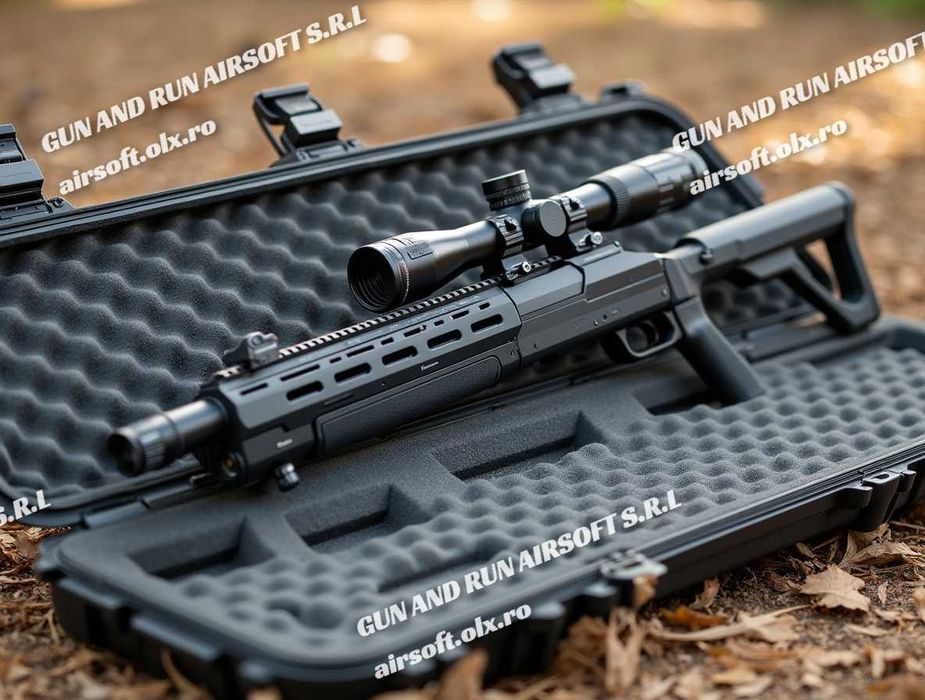 PUSCA DE 40 JOULI !! ~ Cu Bile De Cauciuc ~ Precizie Mare ~ MODEL NOU!