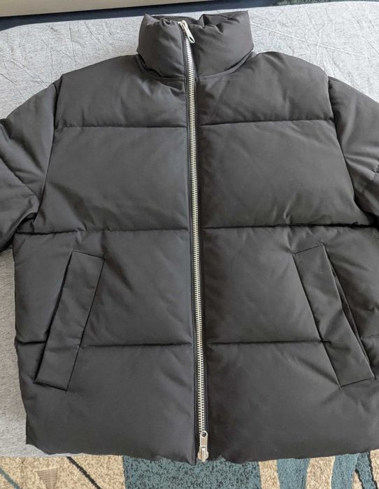 Men's ZARA water repellent PUFFER JACKET Medium M