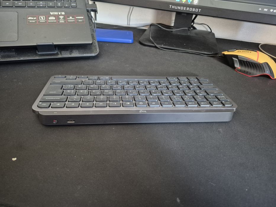 Клавиатура logitech MX keys Mini pale