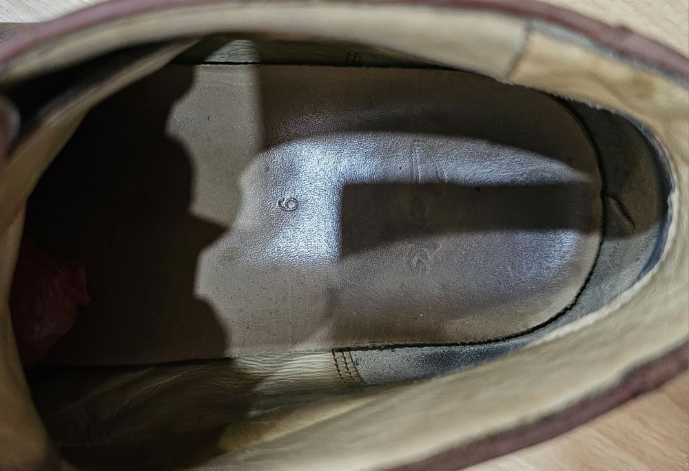 Ботинки мужские кожаные